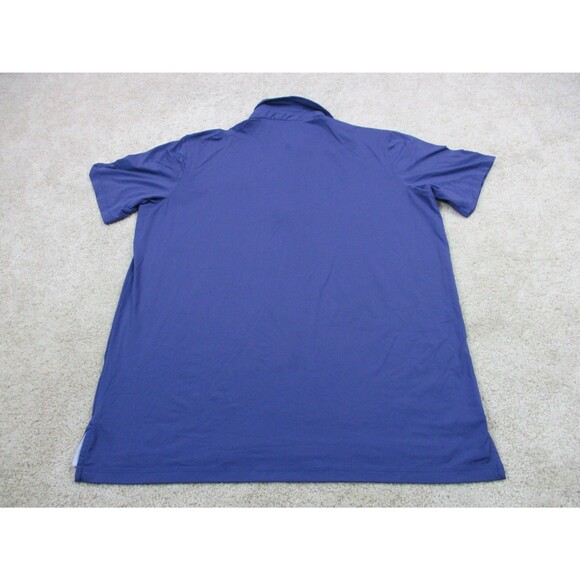 Greyson Polo Shirt Mens Large Blue Performance Stretch Preppy Golfer Golf * - Picture 9 of 16